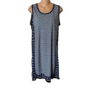 Max Studio Women's Dress‎ Small Sleeveless Geometric Pattern